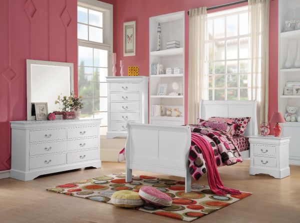 Louis Philippe Twin/Full Bed