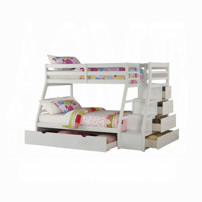 Jason Twin/Full Bunk Bed W/Trundle & Storage