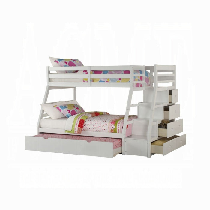 Jason Twin/Full Bunk Bed W/Trundle & Storage