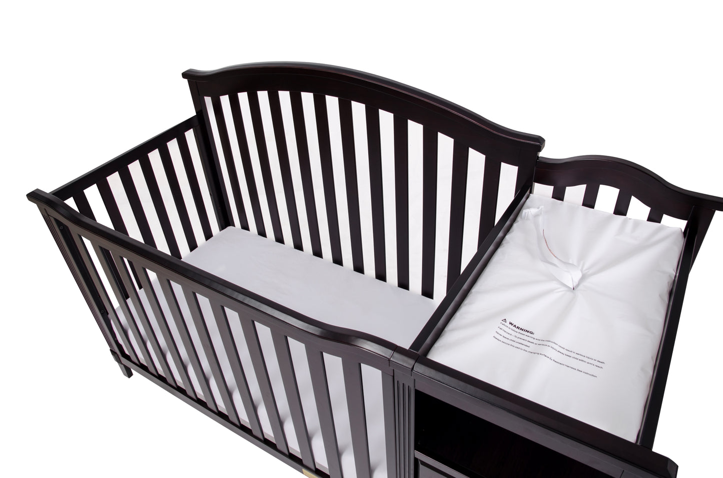 Kali 4-in-1 Convertible Crib and Changer