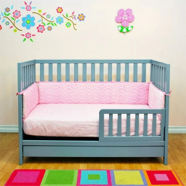 AFG Mila 3-in-1 Convertible Crib with Drawer White