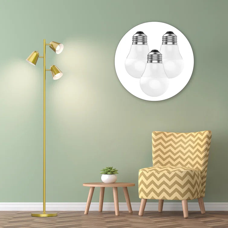 68" Tree Floor Lamp with 3 Bulbs Included