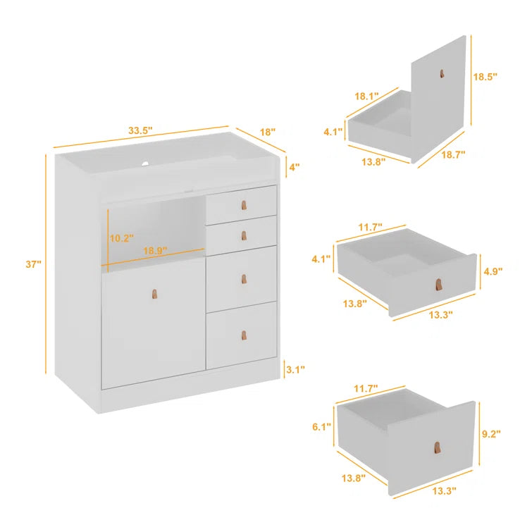 Gehl Changing Table Dresser