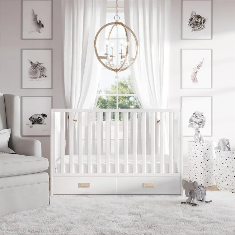 Heaven 3-in-1 Convertible Crib W/Storage