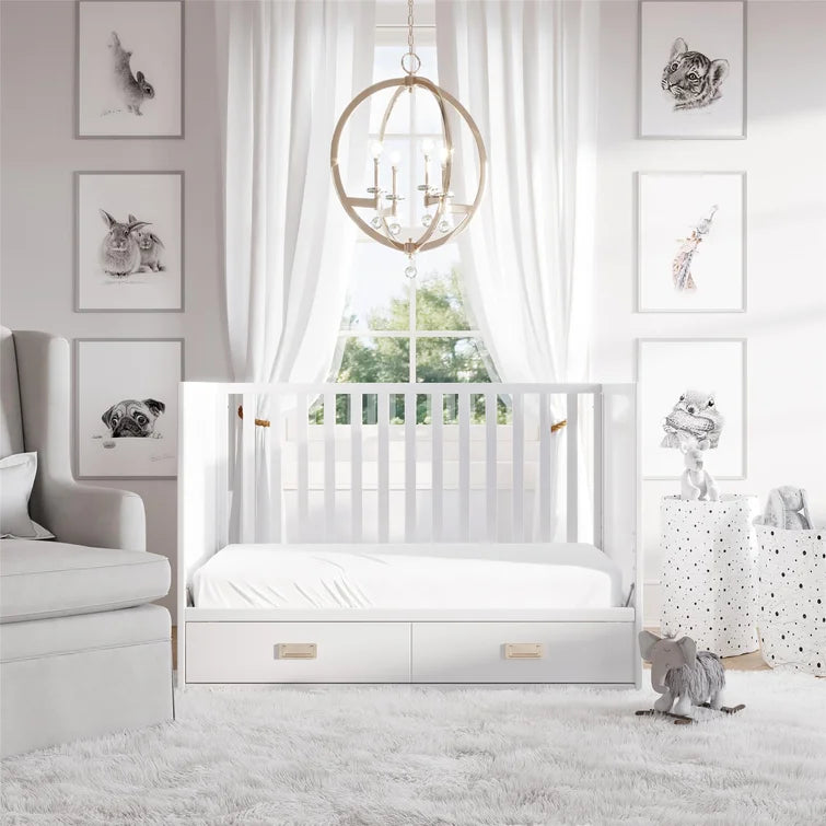 Heaven 3-in-1 Convertible Crib W/Storage