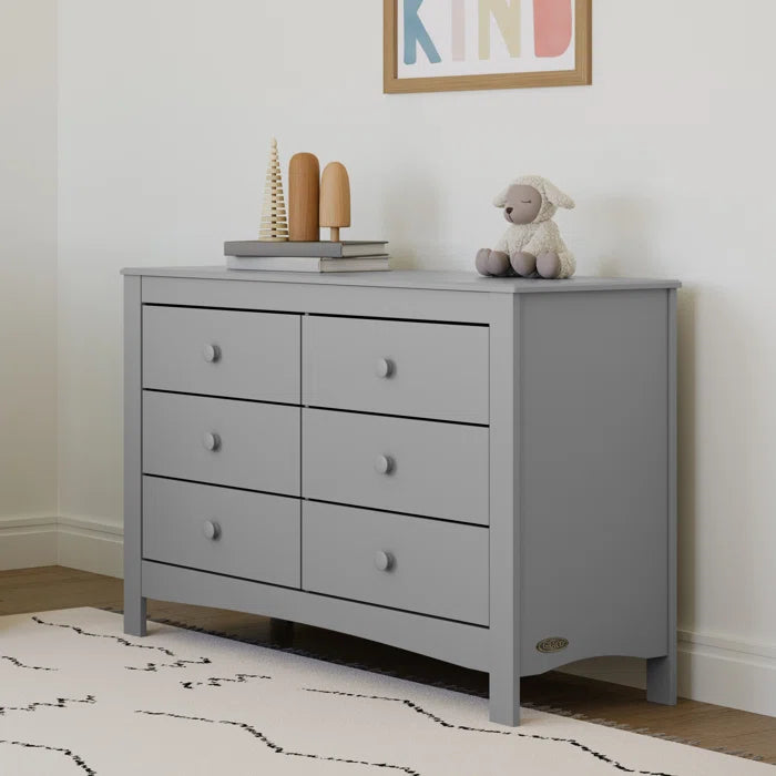 Noah 6 Drawer Double Dresser