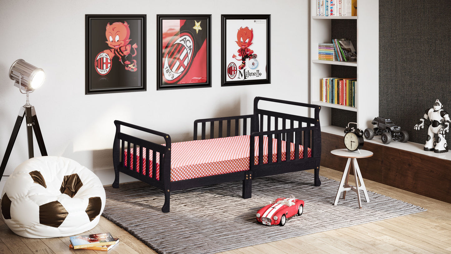 Anna Wooden Sleigh Toddler Bed