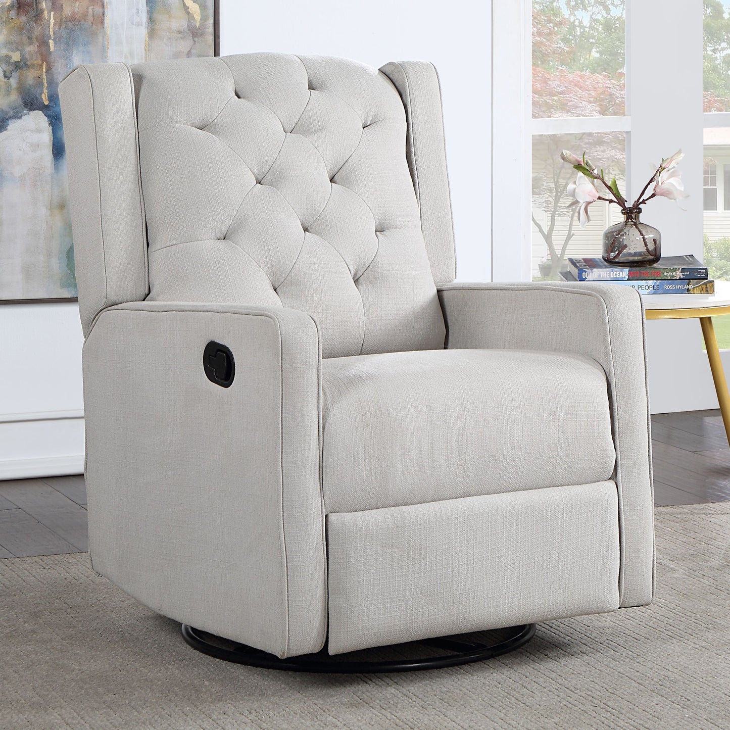 Ava Manual Swivel Glider Recliner