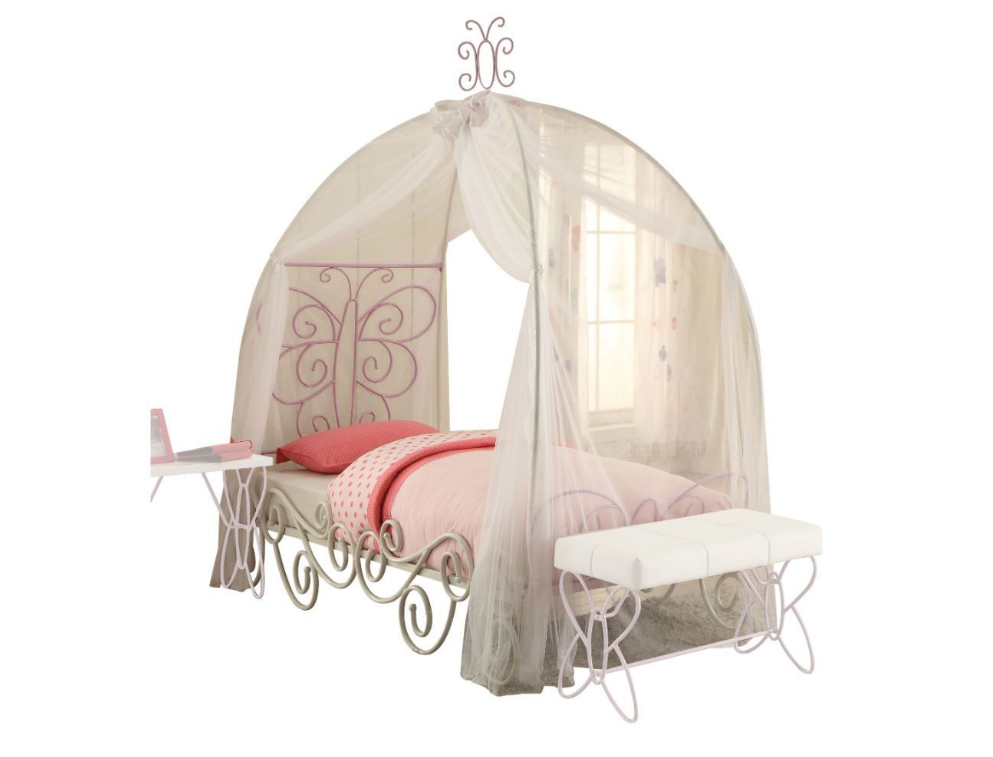 Priya II Twin Bed W/Canopy