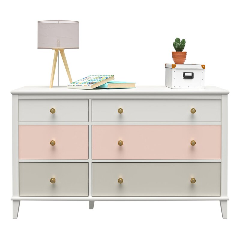 Monarch Hill Poppy 6 Drawer Double Dresser