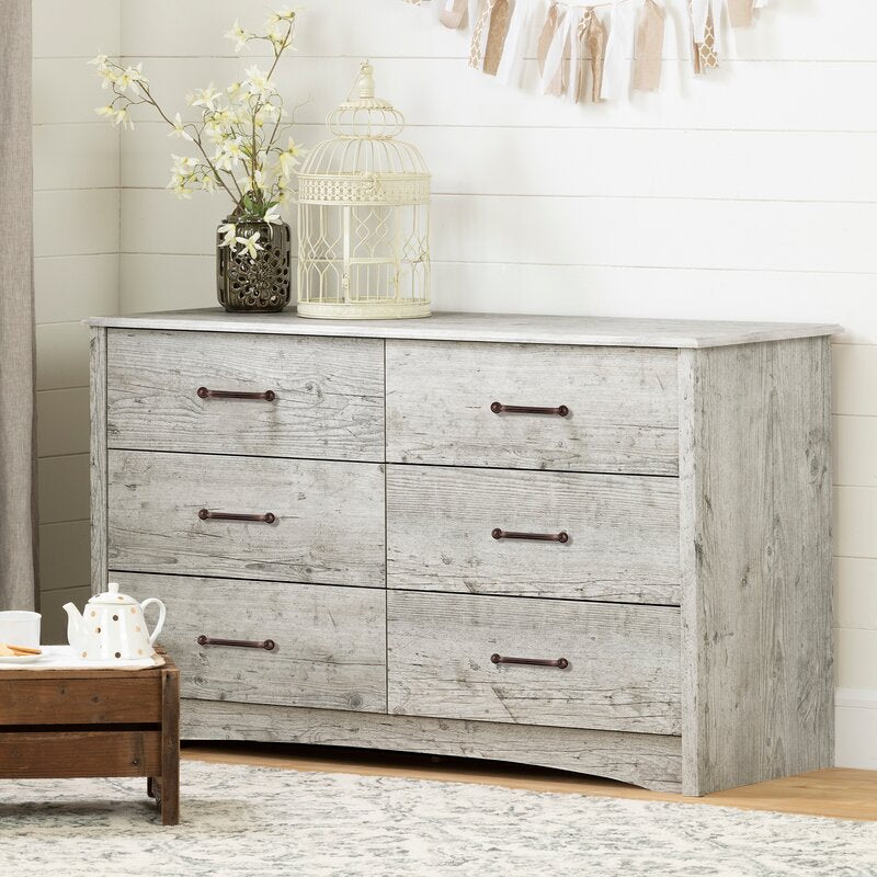 Helson 6 Drawer Double Dresser