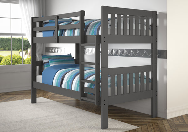 Austin Mission Twin over Twin Bunk bed