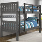 Austin Mission Twin over Twin Bunk bed