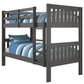 Austin Mission Twin over Twin Bunk bed