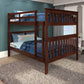 Erath Mission Full Over Full Bunk Bed with Storage Drawers