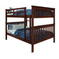 Erath Mission Full Over Full Bunk Bed with Storage Drawers