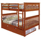 Erath Mission Full Over Full Bunk Bed with Storage Drawers