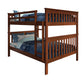 Erath Mission Full Over Full Bunk Bed with Storage Drawers