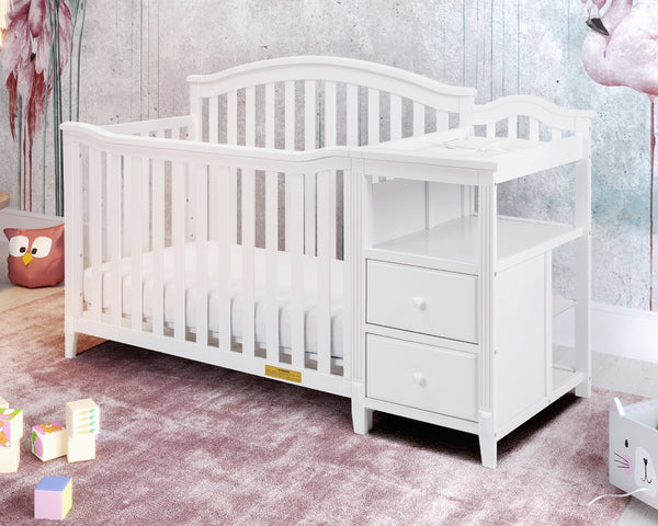 Kali 4-in-1 Convertible Crib and Changer
