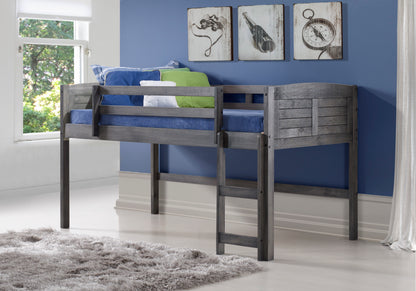 Louver Twin Low Loft Bed