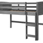 Louver Twin Low Loft Bed