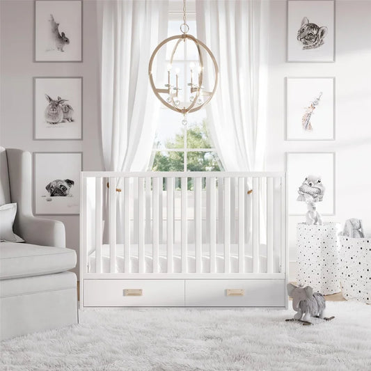 Heaven 3-in-1 Convertible Crib W/Storage