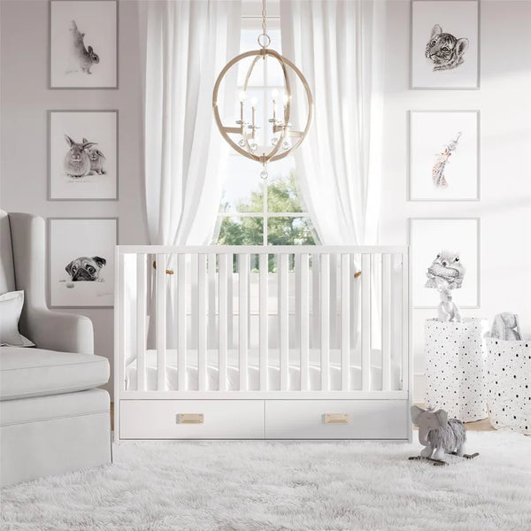 Heaven 3-in-1 Convertible Crib W/Storage