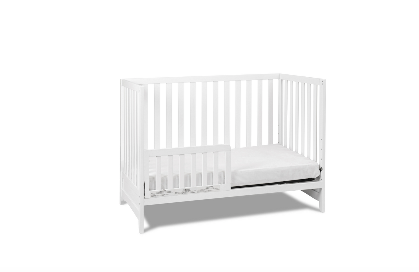 Mila II 3-in-1 Convertible Crib White
