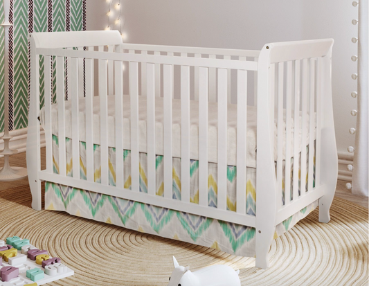 Naomi 4-in-1 Convertible Crib with Toddler Guardrail