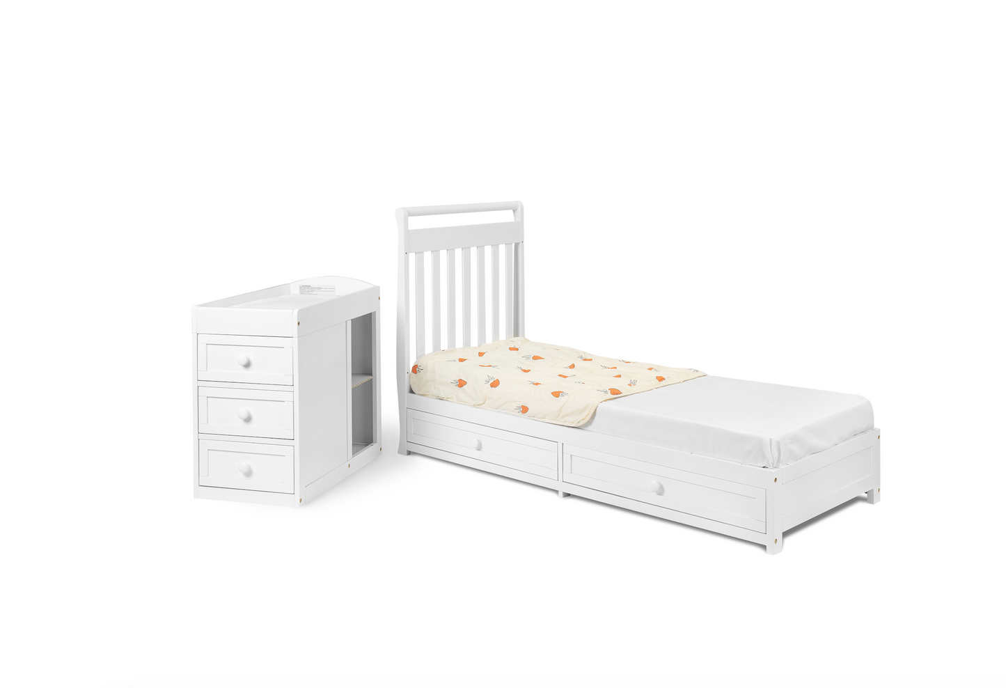 Daphne 2-in-1 Crib and Changing Table