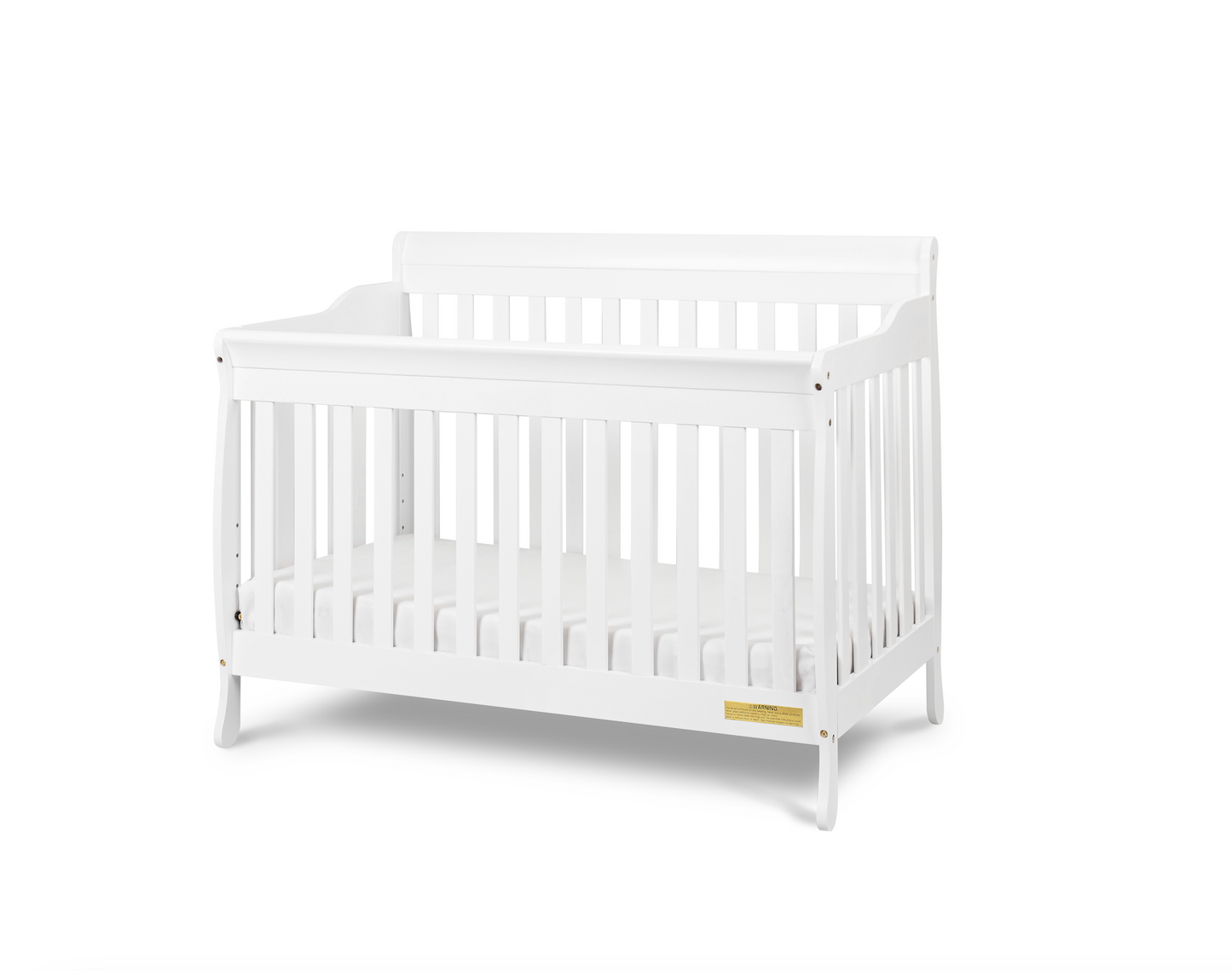 Alice 4-in-1 Convertible Crib with Toddler Guardrail