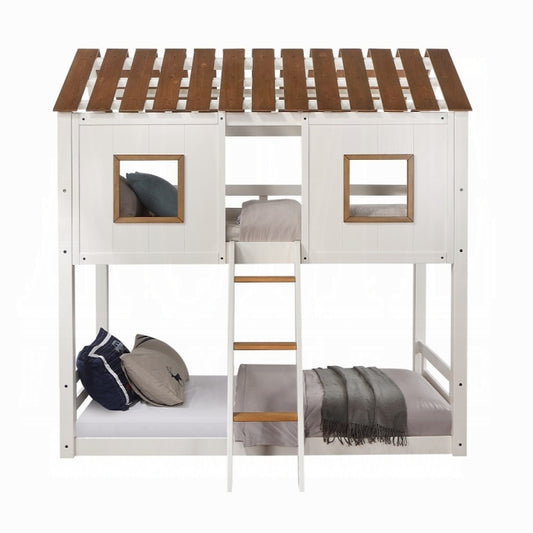 Inara Twin over Twin Bunk Bed Tree House Style