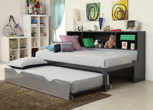 Renell Twin Bed W/Trundle & Storage